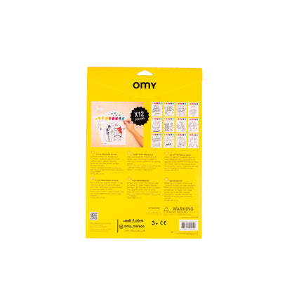 Kit de Pintura Acuarela Street Art – OMY