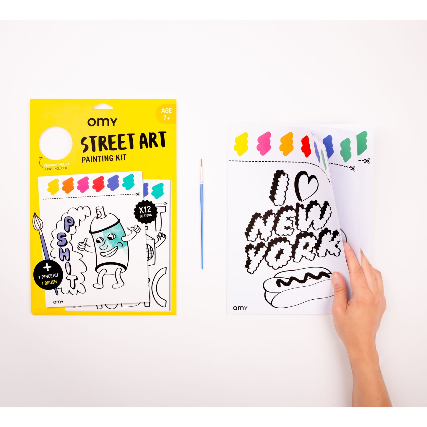 Kit de Pintura Acuarela Street Art – OMY