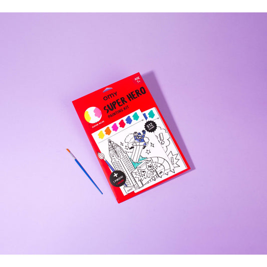Kit de Pintura  Acuarela Super Hero – OMY