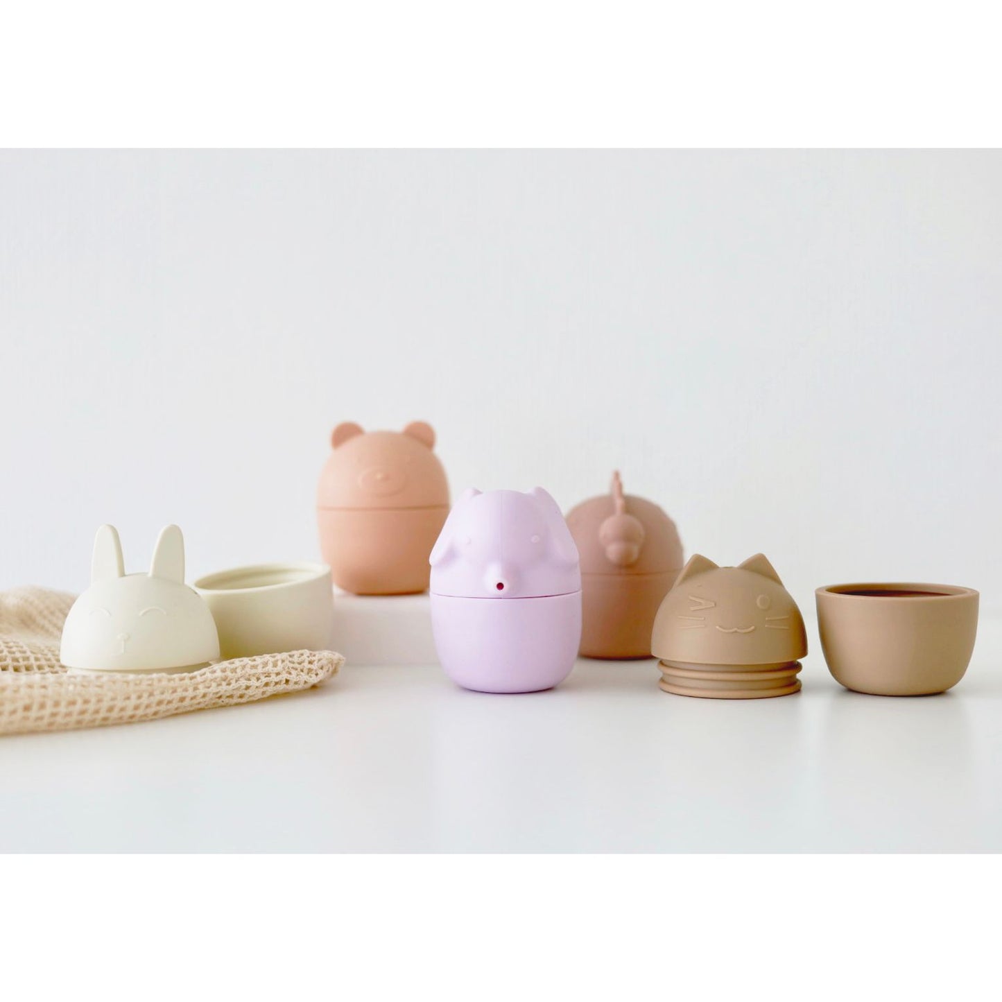 Juguetes de Baño de Silicona – Animales - Play and Store