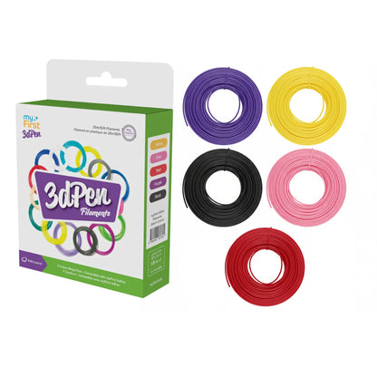Filamento PCL Recambio para 3D Pen Make – myFirst (Pack 5 colores cálidos)
