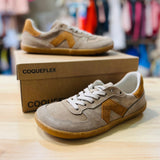 Zapatillas Barefoot Serraje Piedra | Coqueflex