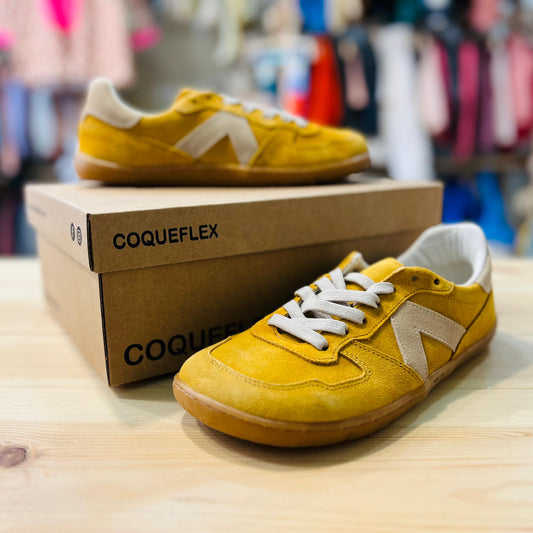 Zapatillas Barefoot Mostaza | Coqueflex