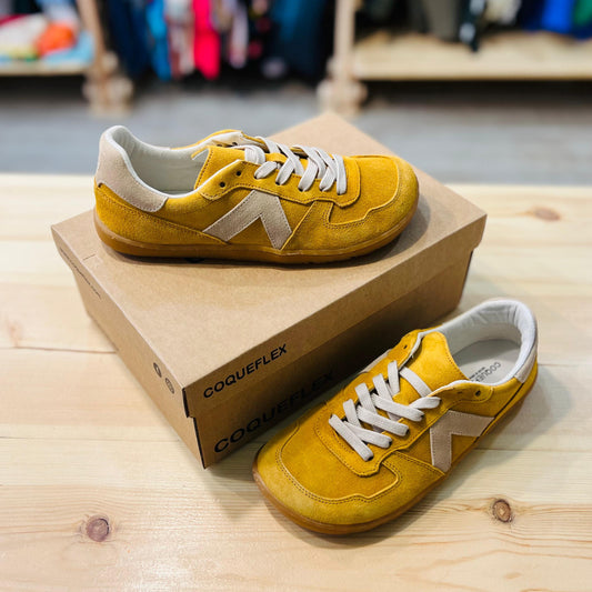 Zapatillas Barefoot Mostaza | Coqueflex