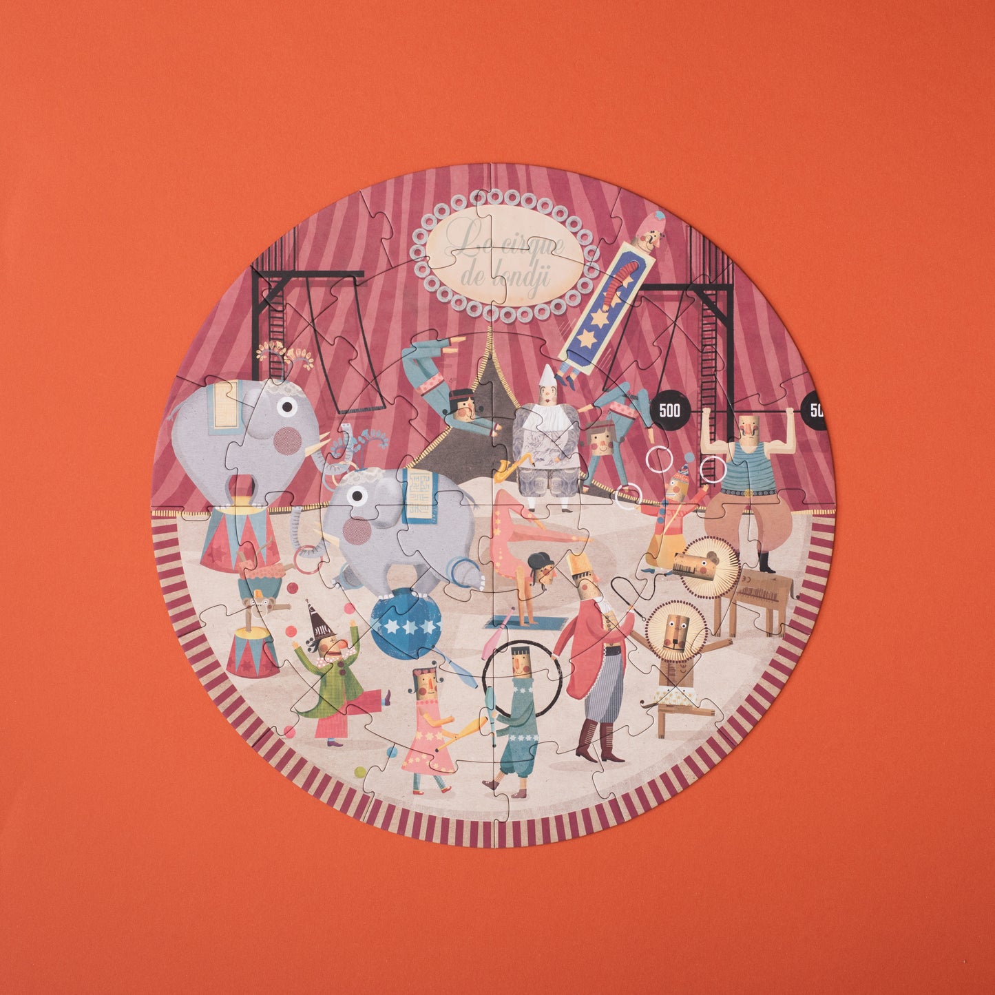 Circus · Round Puzzle · Londji