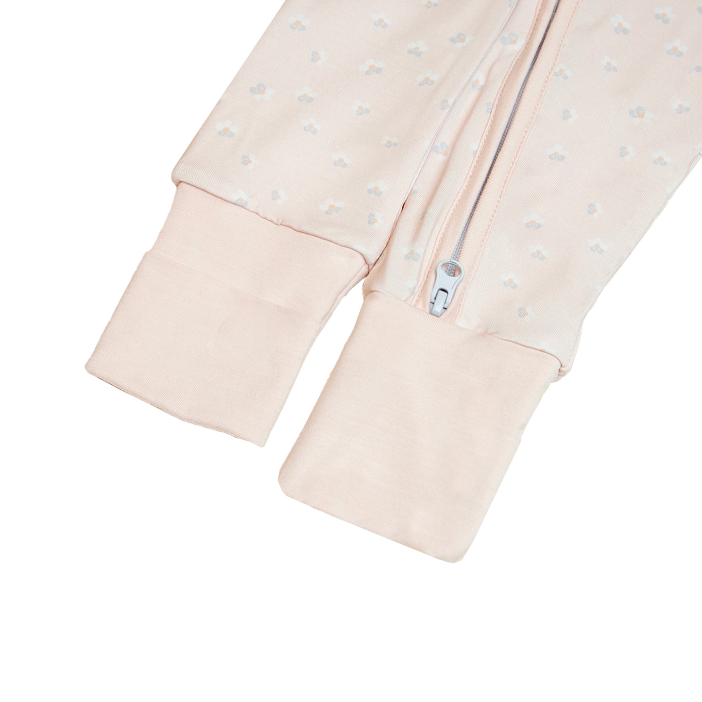 Pijama Zippy Romper de Bambú – Coral Flower | Lilulila