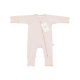 Pijama Zippy Romper de Bambú – Coral Flower | Lilulila