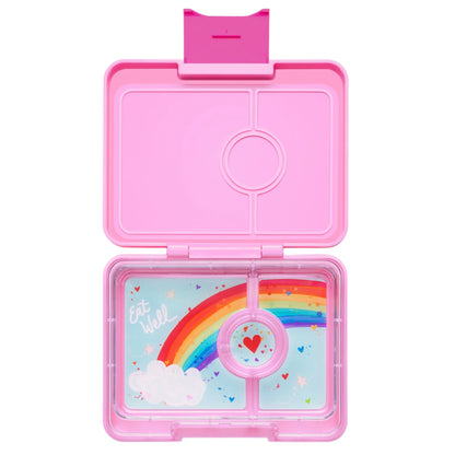 Fiambrera Snack 3C “Power Pink Rainbow” -  Yumbox