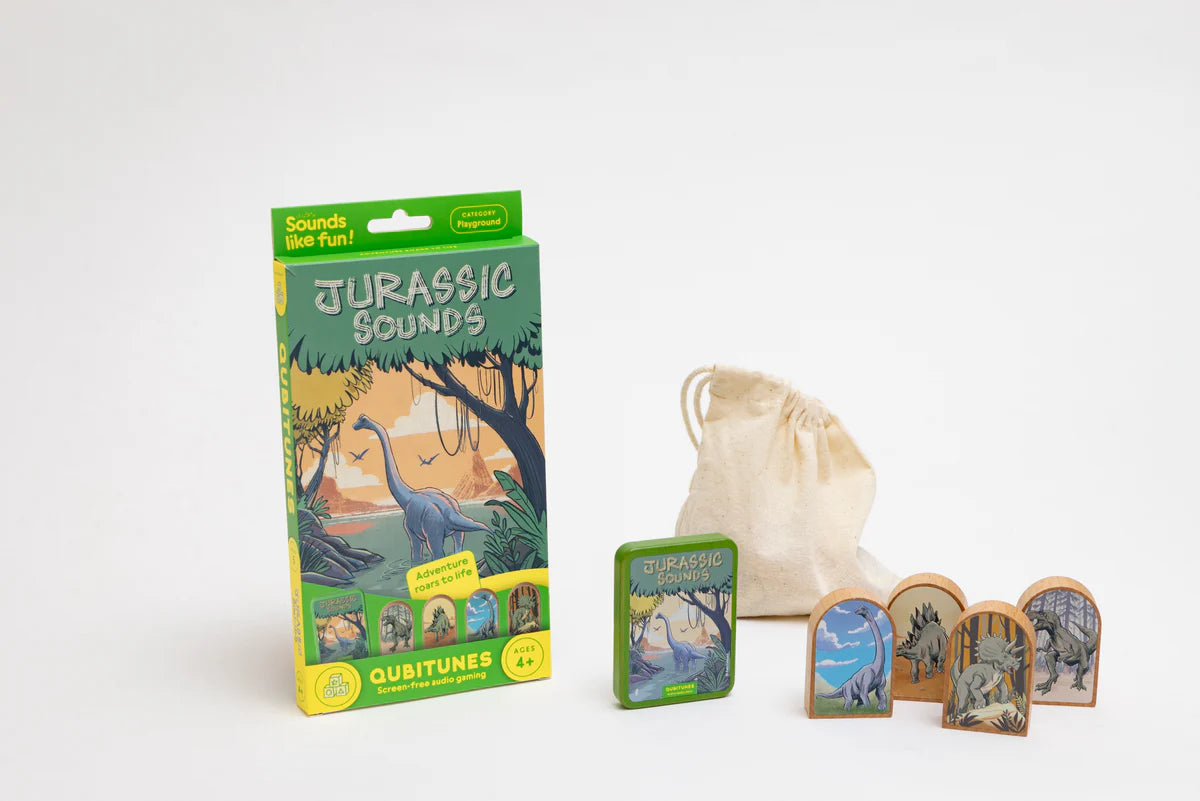 Juego Sonidos Jurásicos - Qubitunes