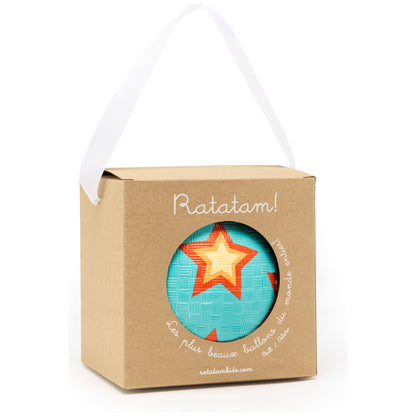 Pelota de Vinilo con Estrellas (14 cm) Ratatam
