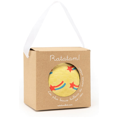 Pelota de Vinilo con Estrellas Fugaces (14 cm) Ratatam