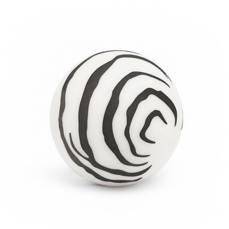 Pelota Saltarina Cebra (10 cm) con Caja Leopardo Ratatam