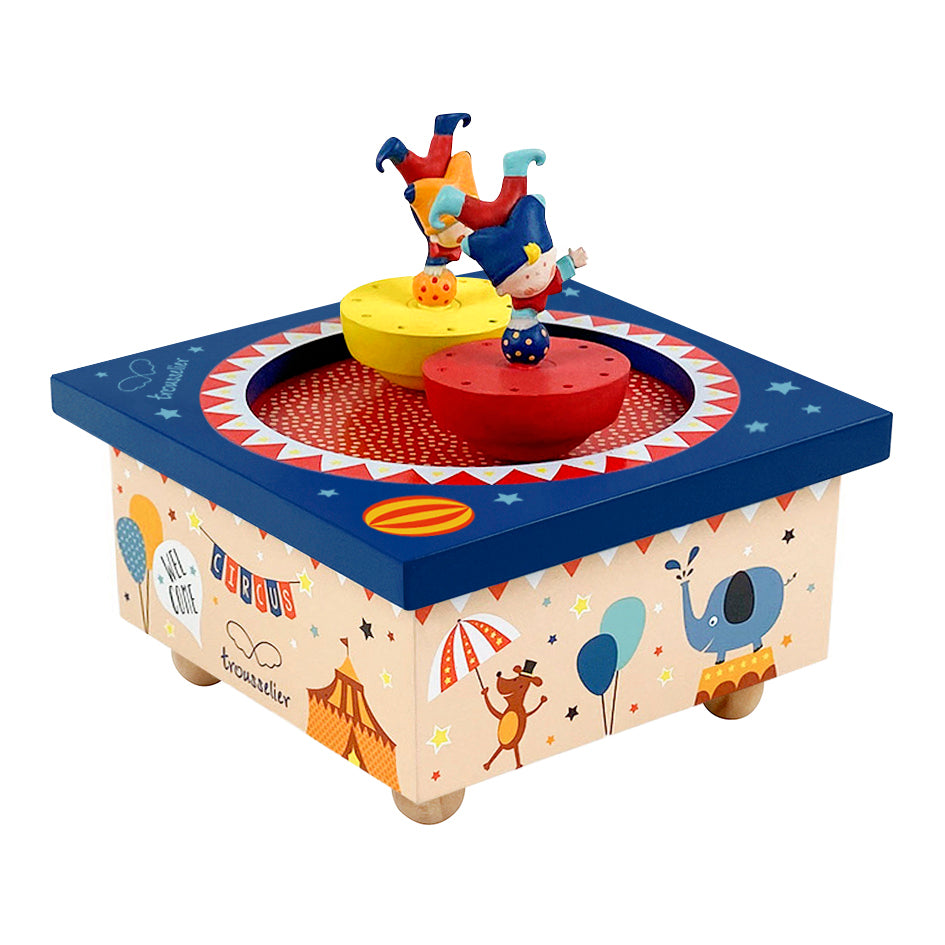 Caja de Música Danzante “Acrobacias de Circo” -Trousselier