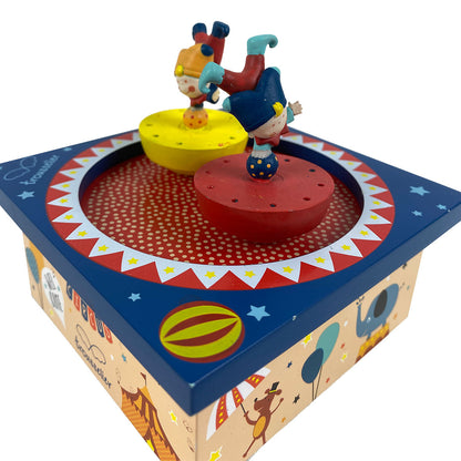 Caja de Música Danzante “Acrobacias de Circo” -Trousselier