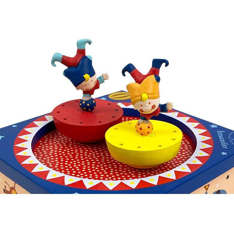 Caja de Música Danzante “Acrobacias de Circo” -Trousselier