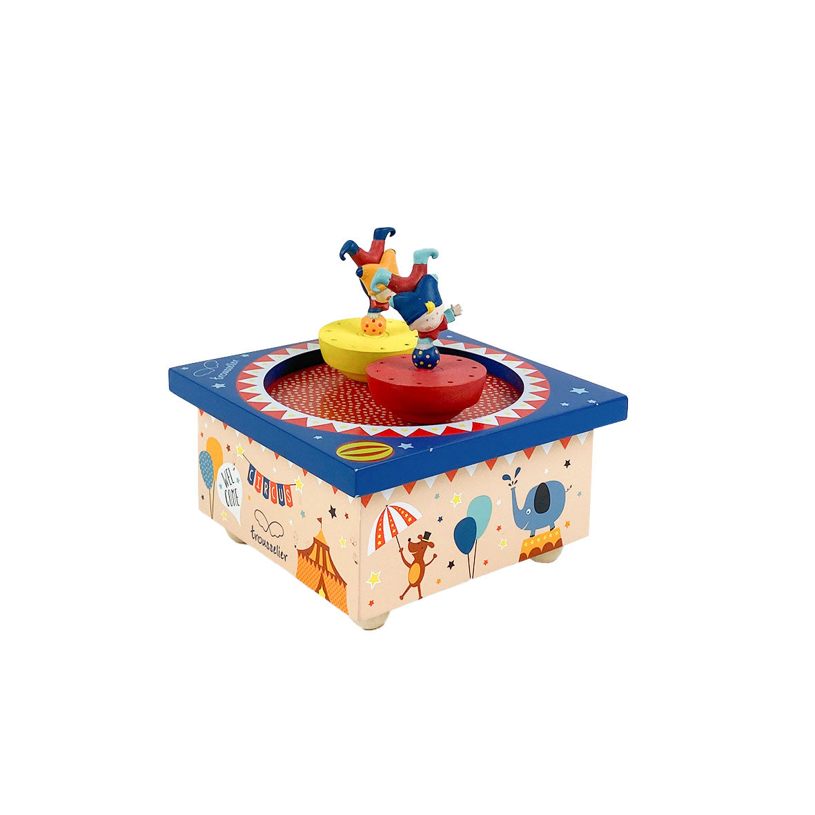 Caja de Música Danzante “Acrobacias de Circo” -Trousselier