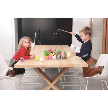 Set de 6 Patitos Arcoíris para Pescar con 2 Cañas – Scratch Europe