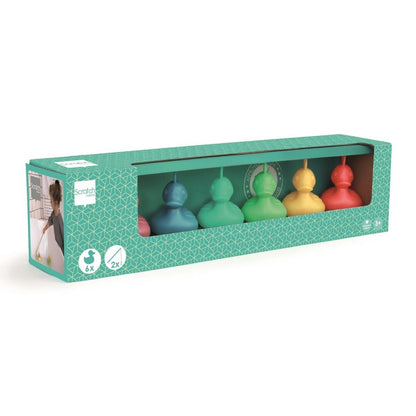 Set de 6 Patitos de Pesca – Coral Reef – Scratch Europe