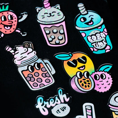 Pegatinas Fabulous Stickers – Bubble Tea  | OMY