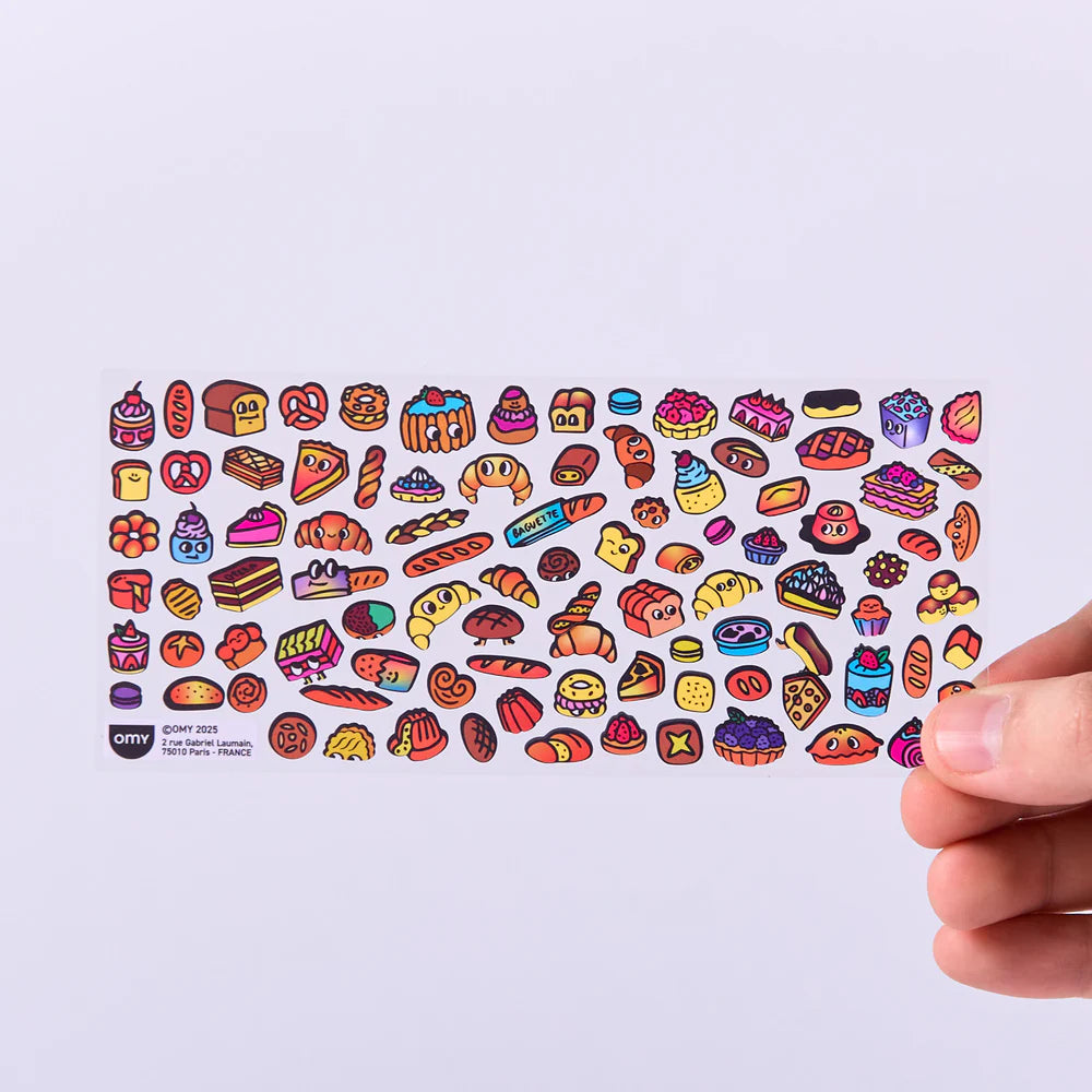 French Baguette Stickers - OMY