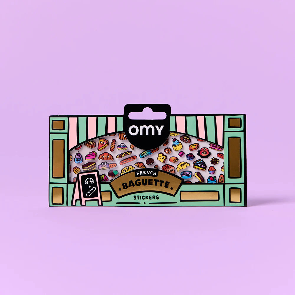 French Baguette Stickers - OMY