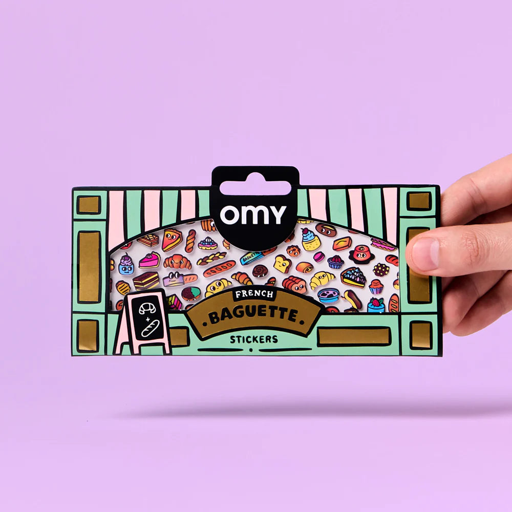 French Baguette Stickers - OMY