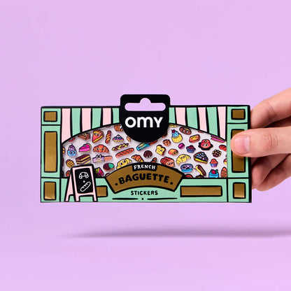French Baguette Stickers - OMY