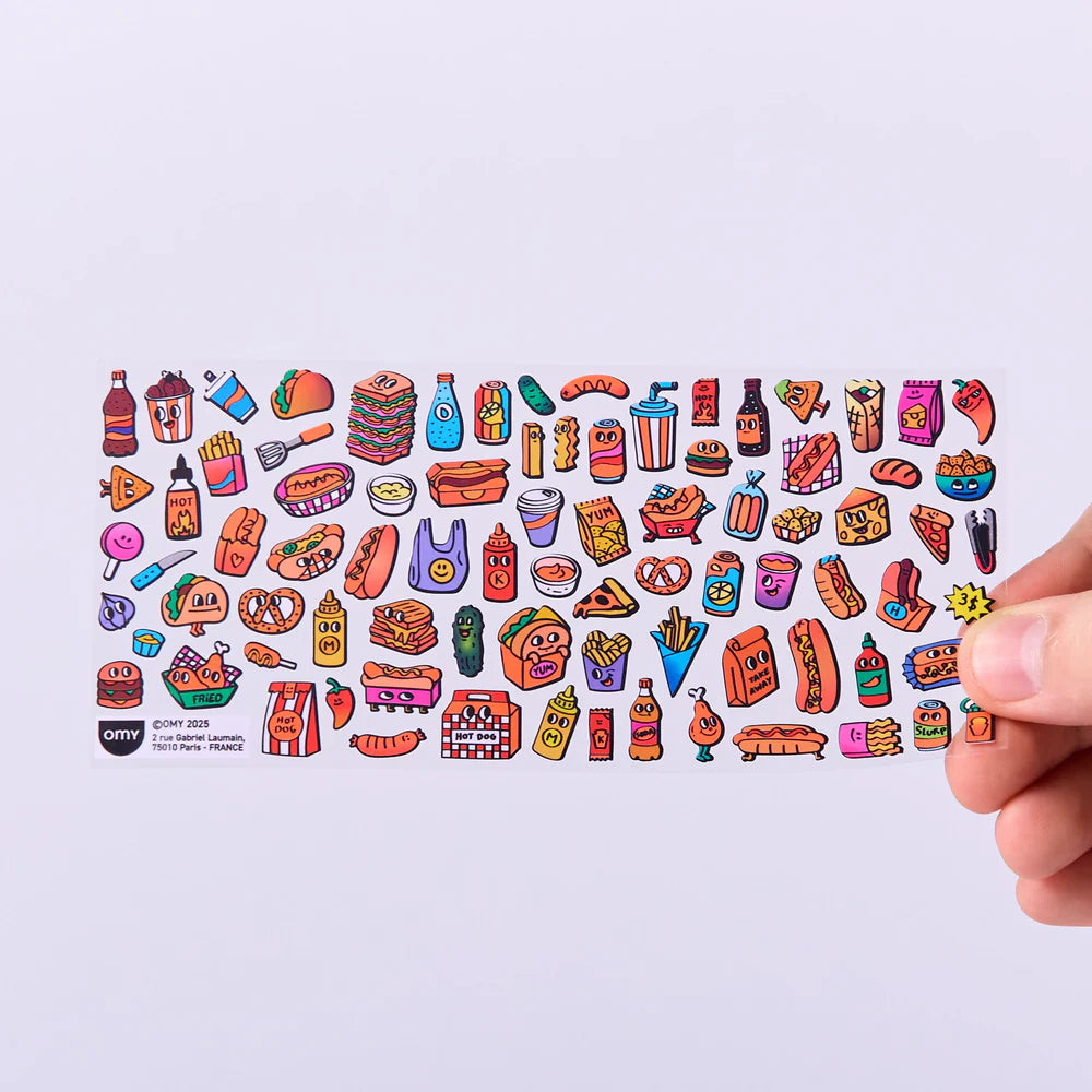 Pegatinas Hot Dog – OMY