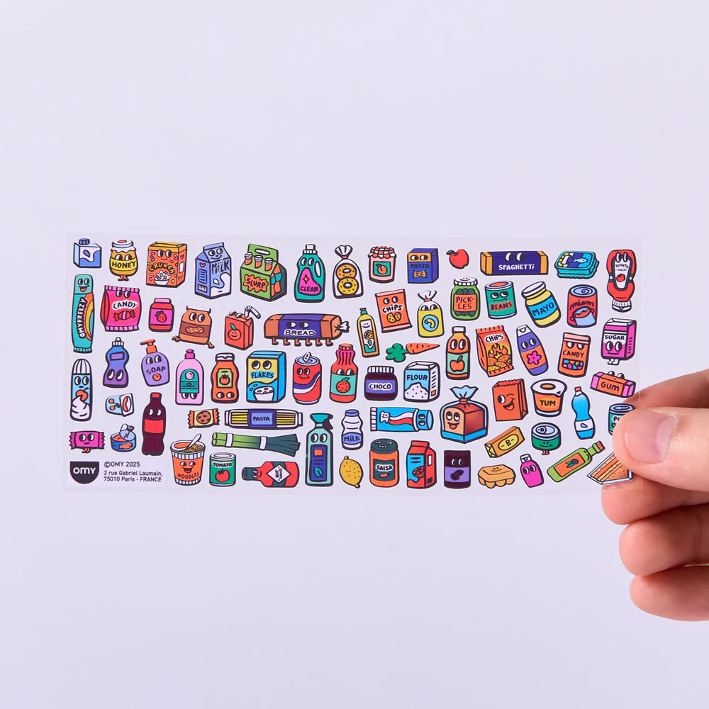 Supermarket Stickers – OMY