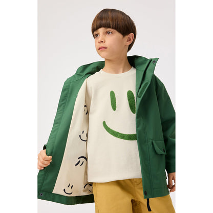 Sudadera “Smile” – Molo (Beige/Verde)