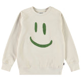 Sudadera “Smile” – Molo (Beige/Verde)