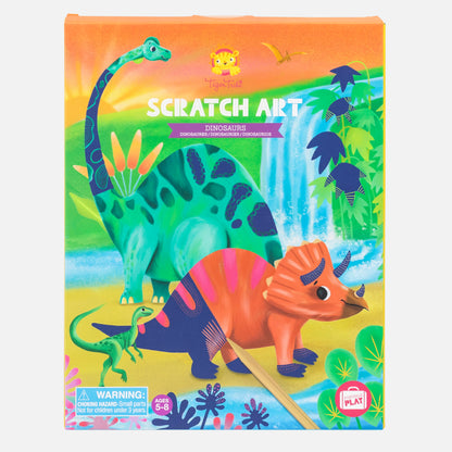 Scratch Art – Dinosaurios – Tiger Tribe