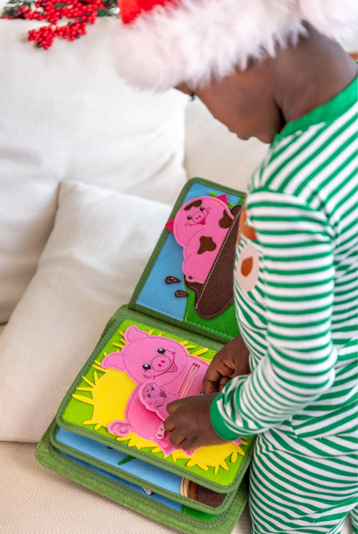 Libro Sensorial Busy Farm + Mochila – My First Book