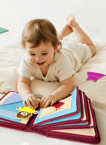 Libro Sensorial Mi Dia a Dia + Mochila Dinosaurio – My First Book