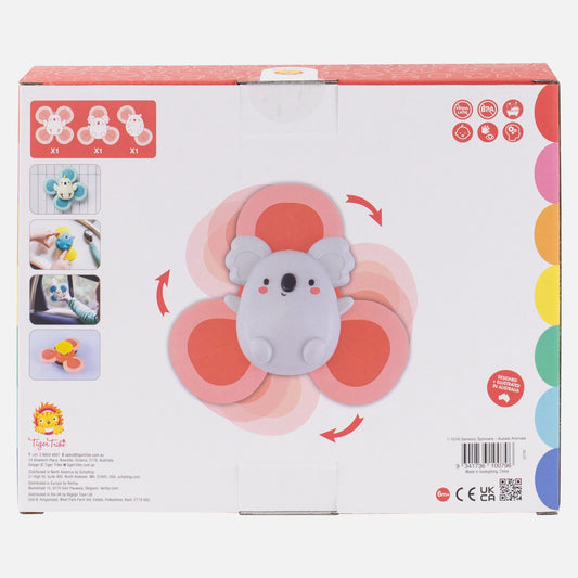 Spinners Sensoriales – Animales Aussie – Tiger Tribe