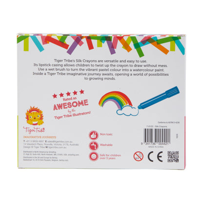 Crayones de Seda – Set de 8 – Tiger Tribe