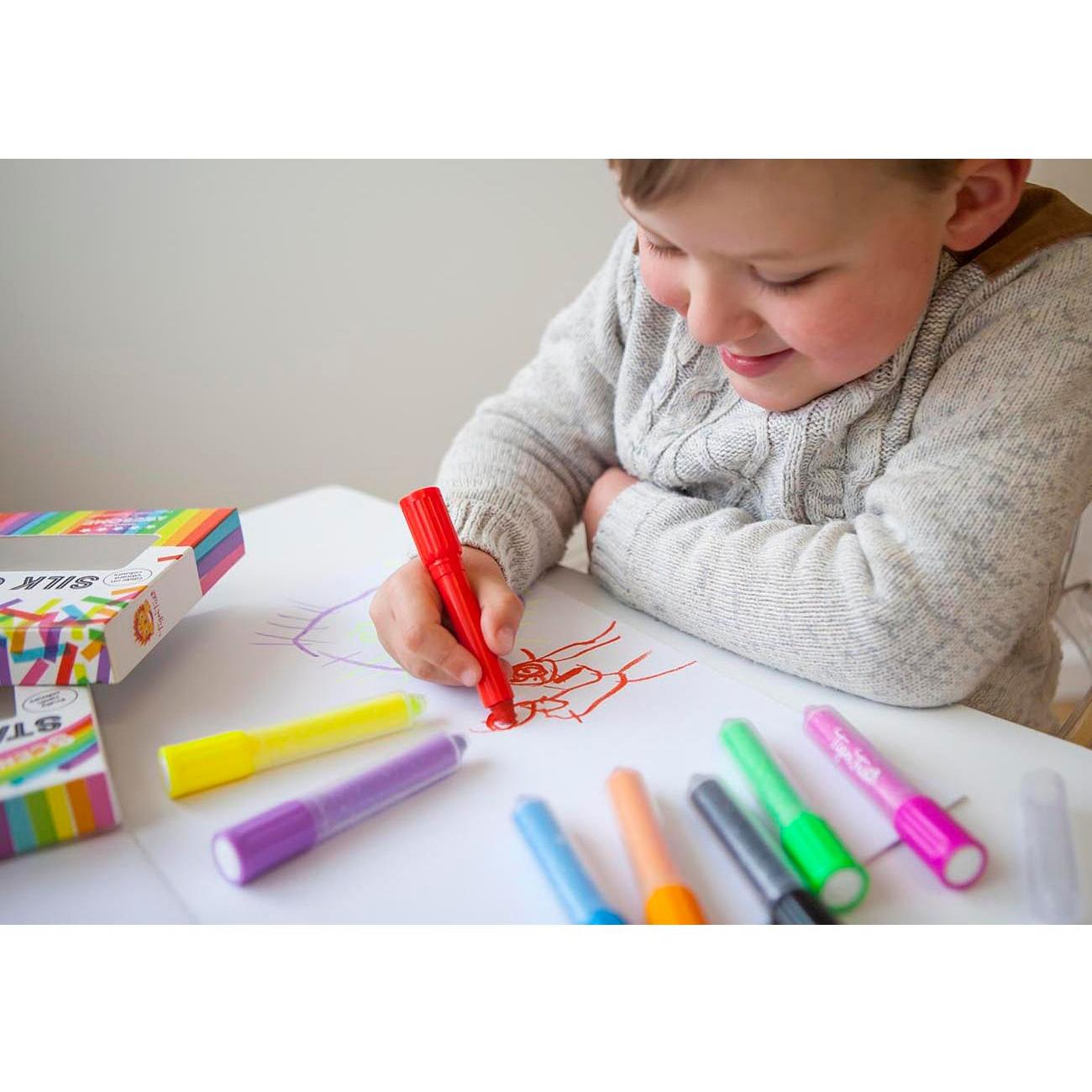 Crayones de Seda – Set de 8 – Tiger Tribe