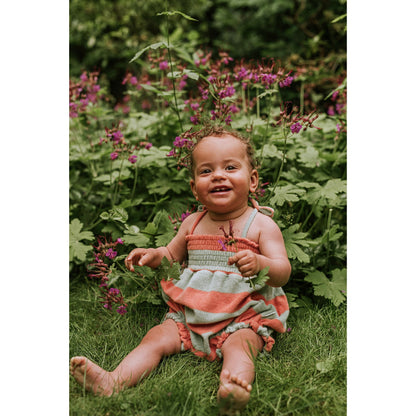Smock Romper Stripes – Sproet & Sprout
