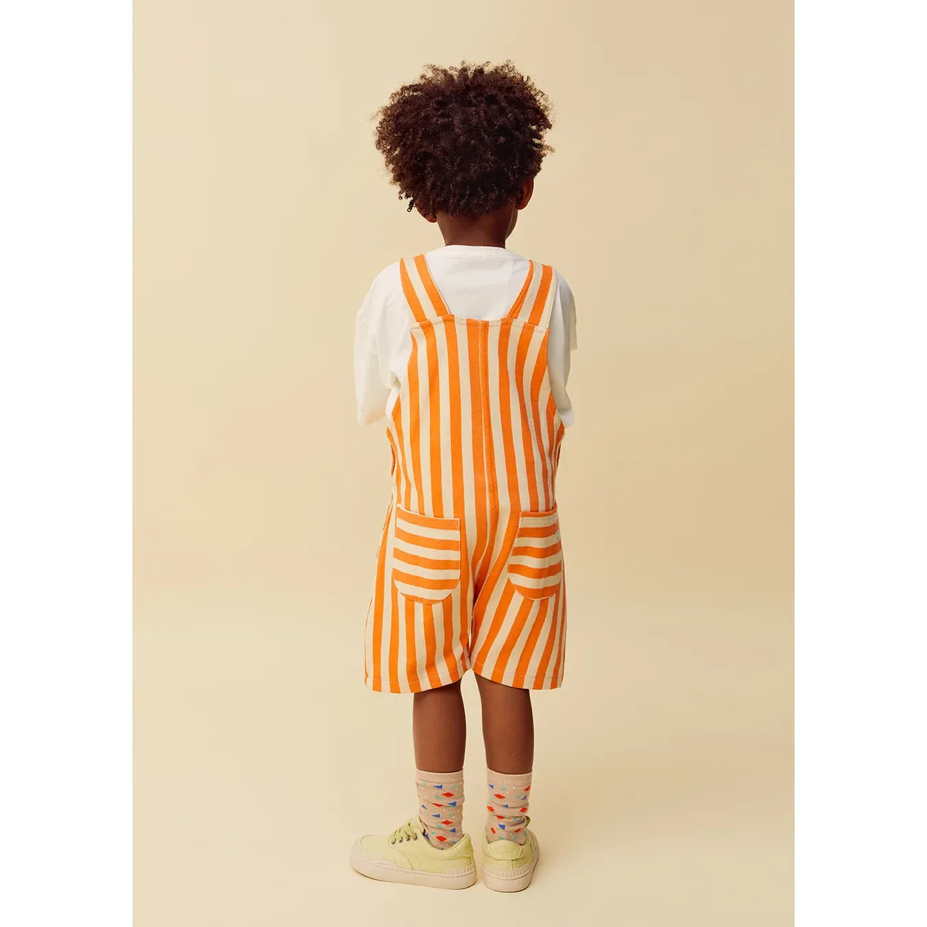 Peto corto a rayas naranja y crudo – Sproet & Sprout