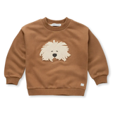 Sudadera Perro Bigotudo – Mocca | Sproet & Sprout