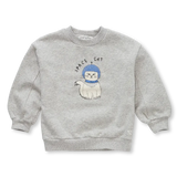 Sudadera Space Cat – Gris Jaspeado | Sproet & Sprout