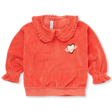 Sudadera de Terciopelo con Cuello Volante – Grenadine | Sproet & Sprout