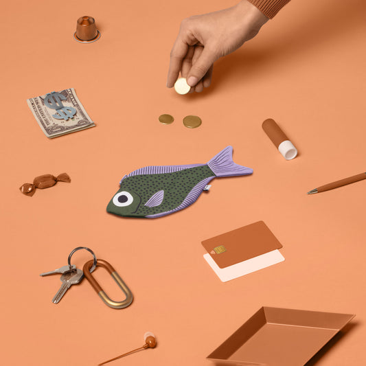Monedero Sweeper Fish Green - Don Fisher