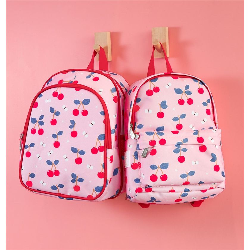 Mochila pequeña cerezas - A Little Lovely Company