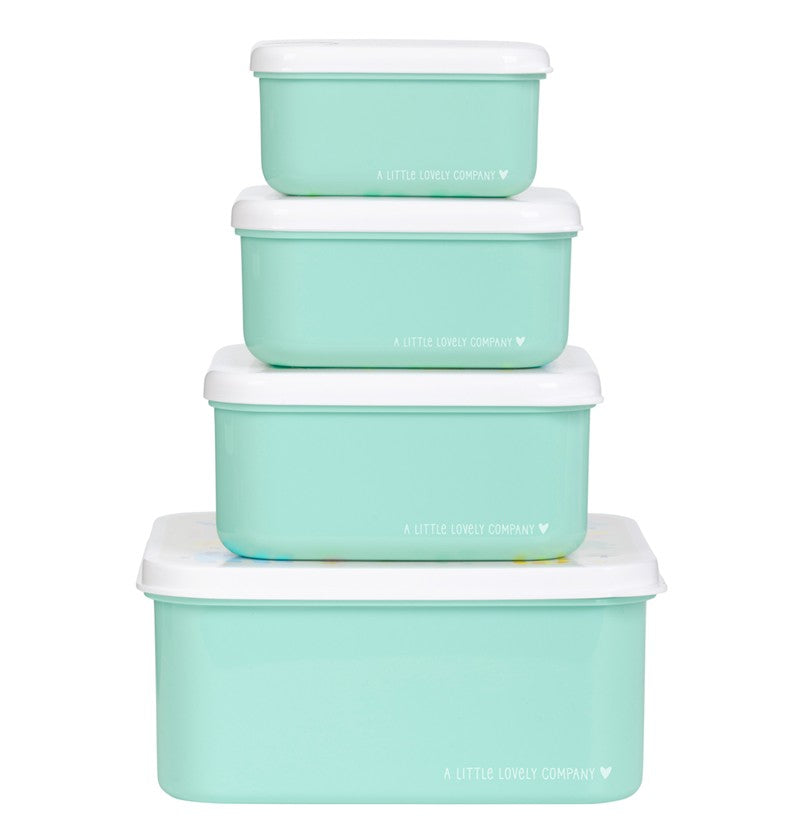 Set de 4 Cajas de Snacks Jungle – A Little Lovely Company