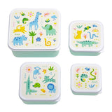 Set de 4 Cajas de Snacks Jungle – A Little Lovely Company