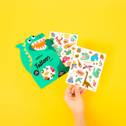 Tatuajes Temporales "Dinos" – OMY