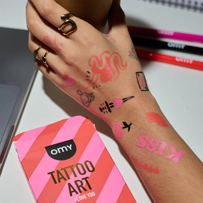 Tattoo Art – I Love You | OMY