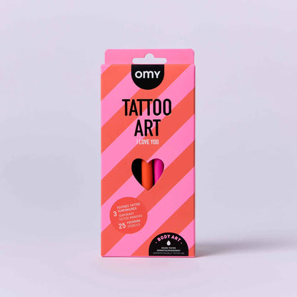 Tattoo Art – I Love You | OMY