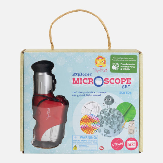 Set de Microscopio Explorador – Tiger Tribe